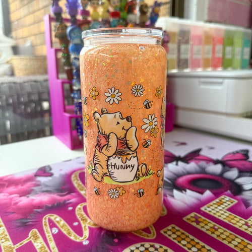 #8 Glass Snowglobe Mug