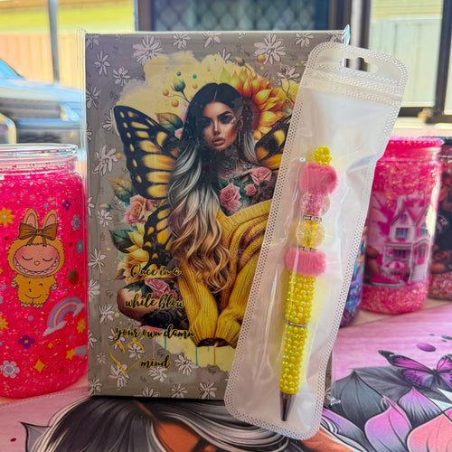 Tattoo Fairy Girl Notebook