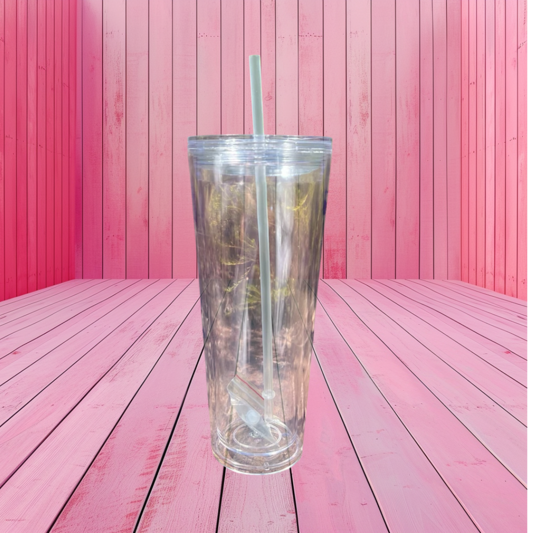 24oz Acrylic Stadium Snowglobe Tumbler