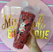 Load image into Gallery viewer, Red Mouse Acrylic Snowglobe