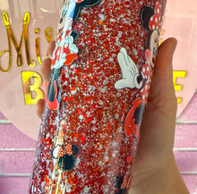 Load image into Gallery viewer, Red Mouse Acrylic Snowglobe