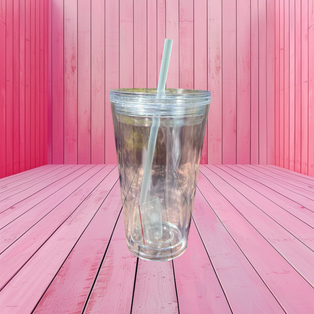 16oz Acrylic Stadium Snowglobe Tumbler